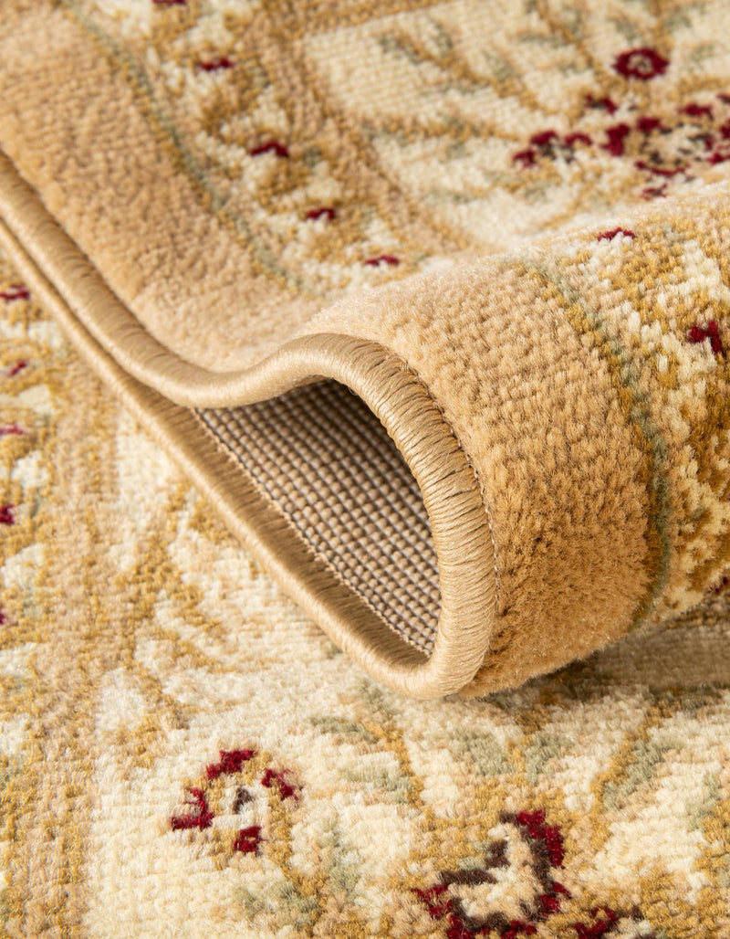 Versailles Elegance Collection Area Rug - Bellevue Rectangle Tan lifestyle 16