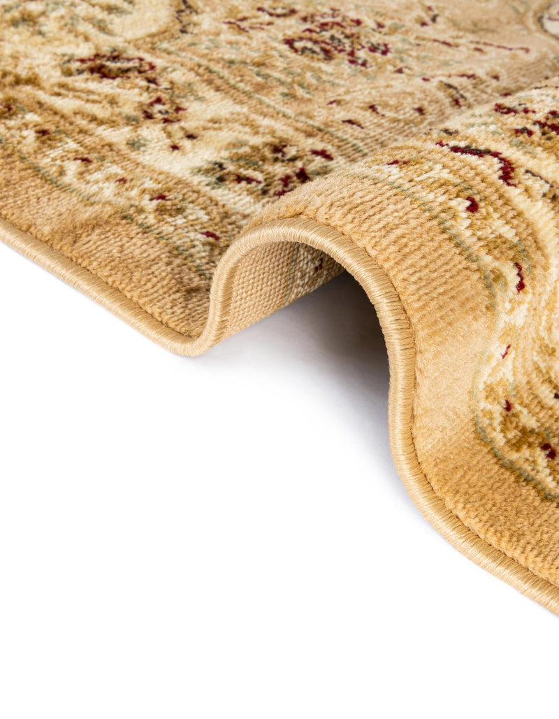 Versailles Elegance Collection Area Rug - Bellevue Rectangle Tan lifestyle 28
