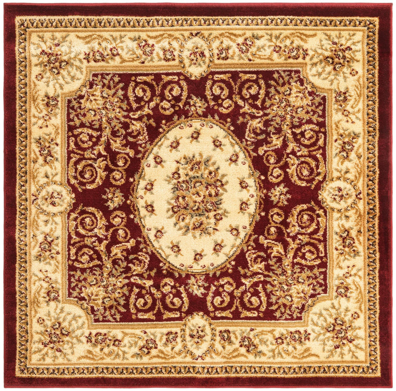 Versailles Elegance Collection Area Rug - Bellevue Square Red lifestyle 48