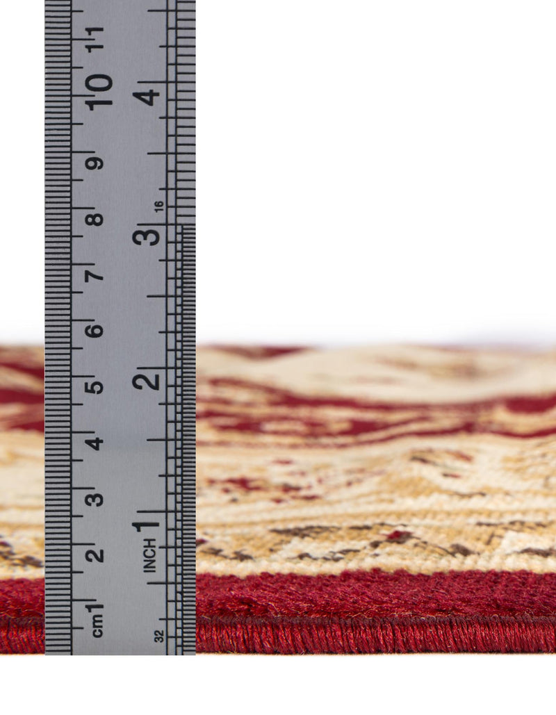 Versailles Elegance Collection Area Rug - Bellevue Rectangle Red lifestyle 14