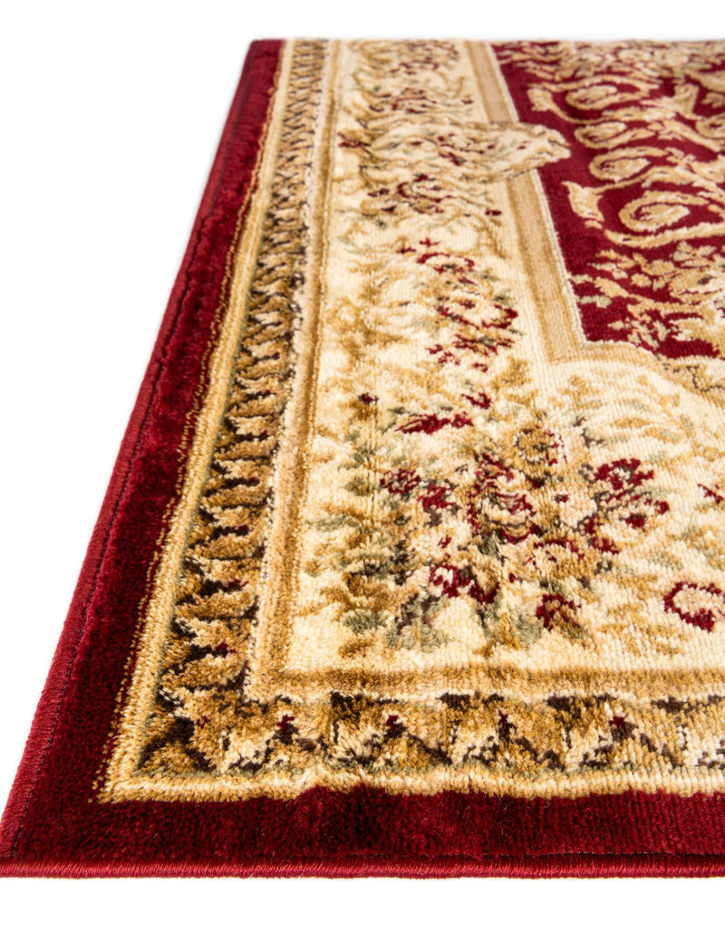 Versailles Elegance Collection Area Rug - Bellevue Rectangle Red lifestyle 20