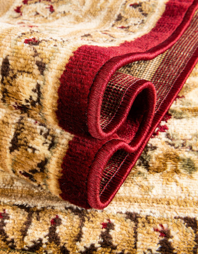 Versailles Elegance Collection Area Rug - Bellevue Rectangle Red lifestyle 38
