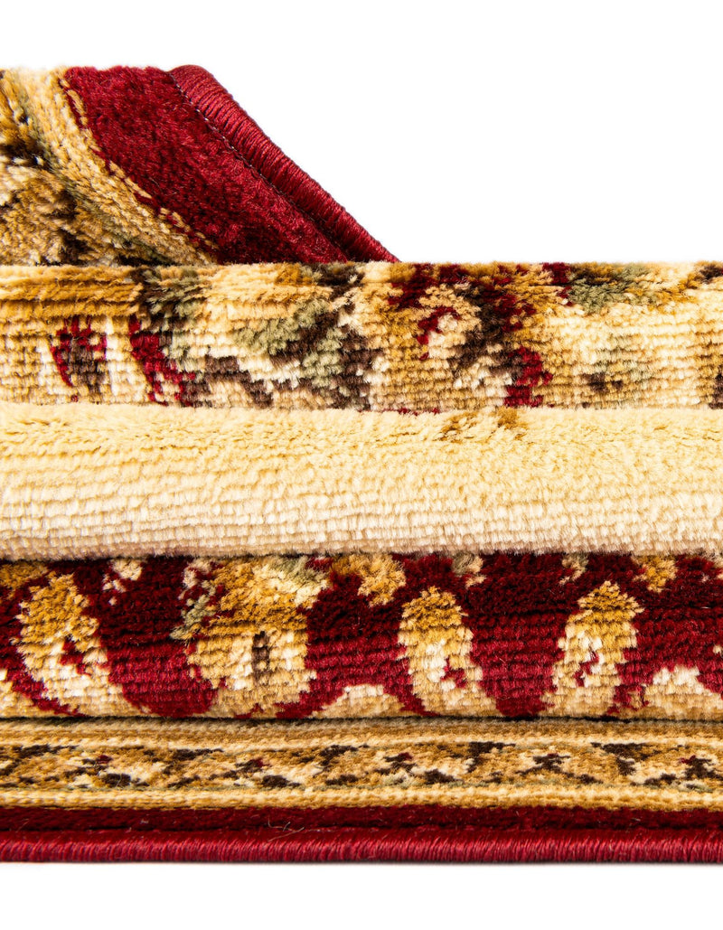 Versailles Elegance Collection Area Rug - Bellevue Rectangle Red lifestyle 41