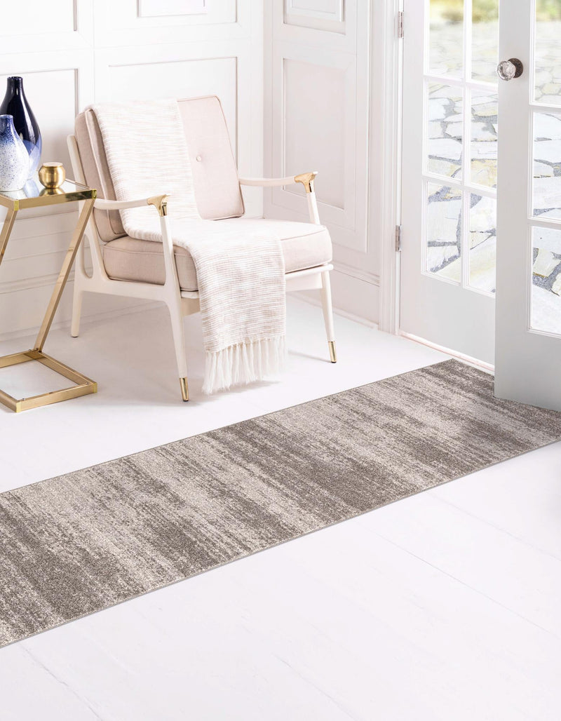 Studio Haven Collection Area Rug - Gallery (Gray) Runner Gray lifestyle 29