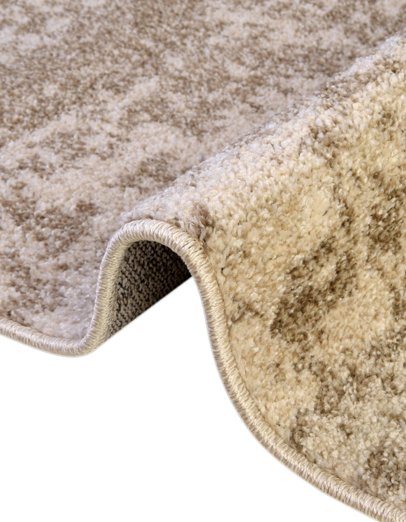 Studio Haven Collection Area Rug - Gallery (Bone Beige) Round Bone Beige lifestyle 50