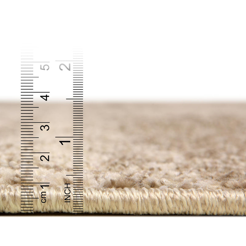 Studio Haven Collection Area Rug - Gallery (Bone Beige) Rectangle Bone Beige lifestyle 5