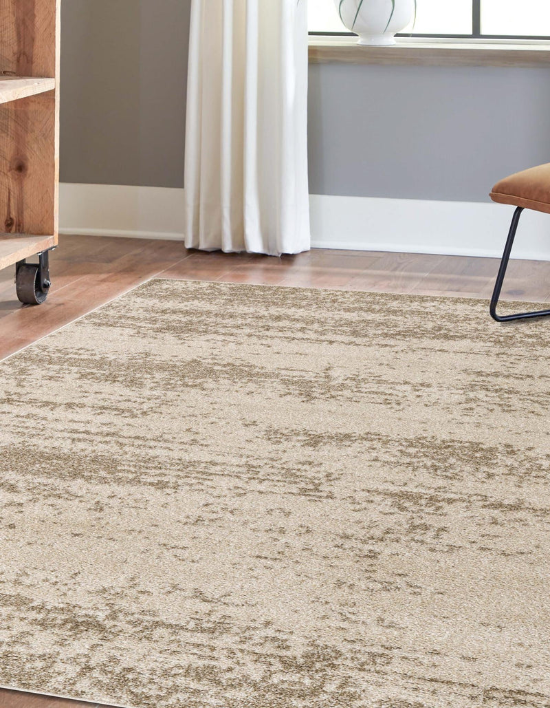 Studio Haven Collection Area Rug - Gallery (Bone Beige) Rectangle Bone Beige lifestyle 17
