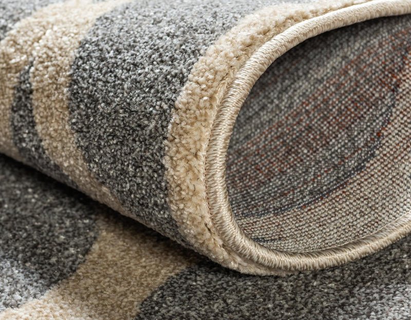 Lattice Gardens Collection Area Rug - Vinehaven Rectangle Light Gray lifestyle 29