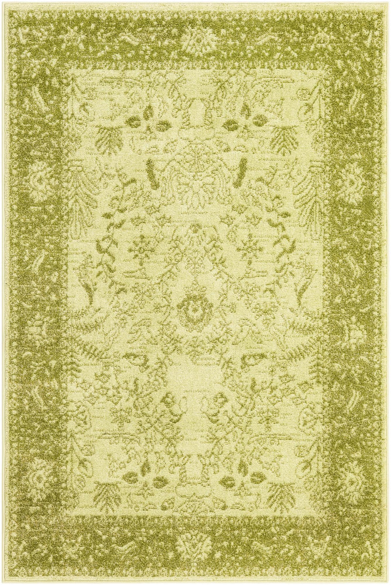 Horizon Collection Area Rug - Apex (Light Green) Rectangle Light Green lifestyle 3