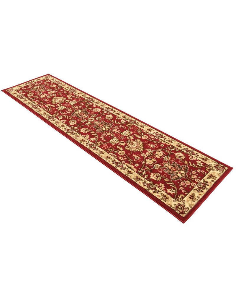 Isfahan Elegance Collection Area Rug - Naghsh-e Jahan (Burgundy) Runner Burgundy lifestyle 72