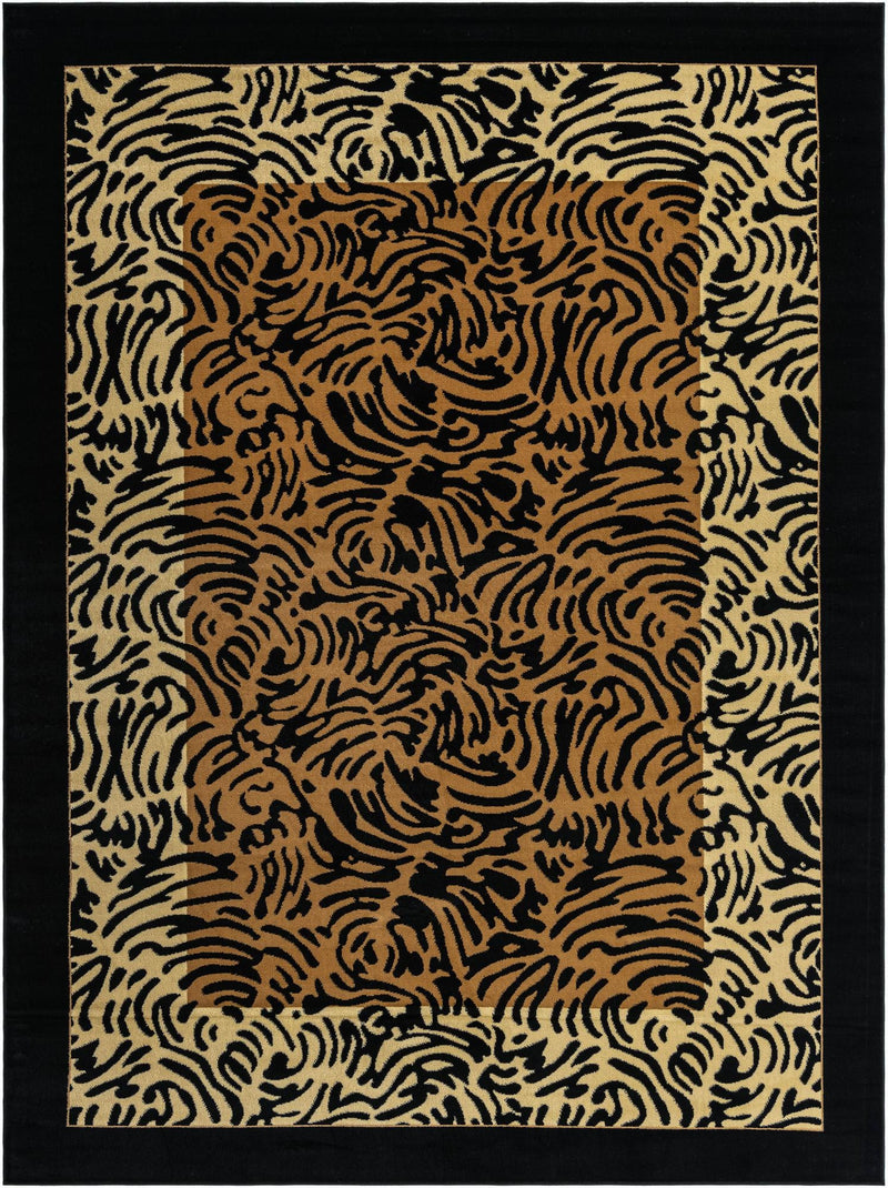Savannah Sojourn Collection Area Rug - Kruger Rectangle Light Brown Main
