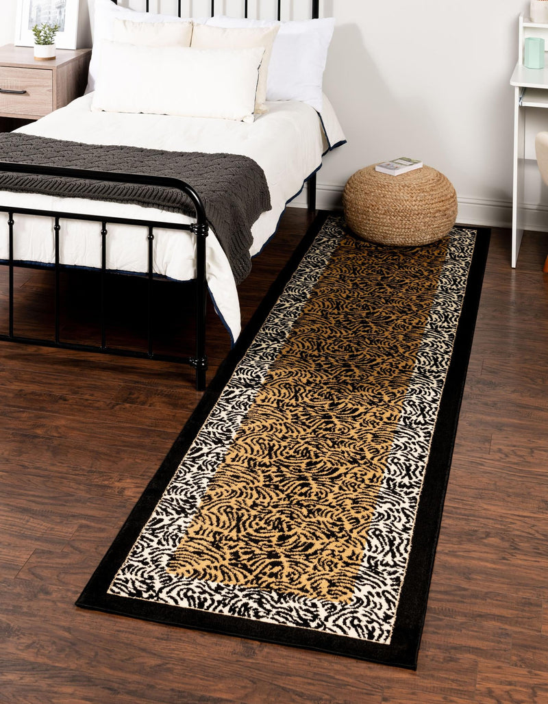 Savannah Sojourn Collection Area Rug - Kruger Runner Light Brown lifestyle 12