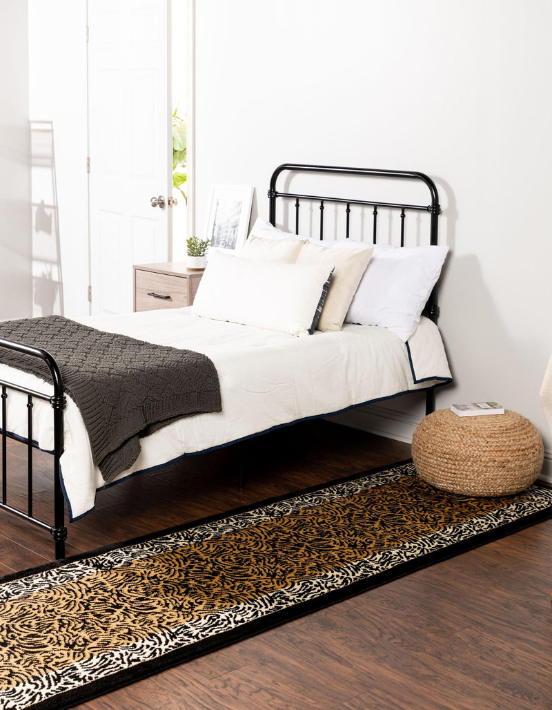 Savannah Sojourn Collection Area Rug - Kruger Runner Light Brown lifestyle 17