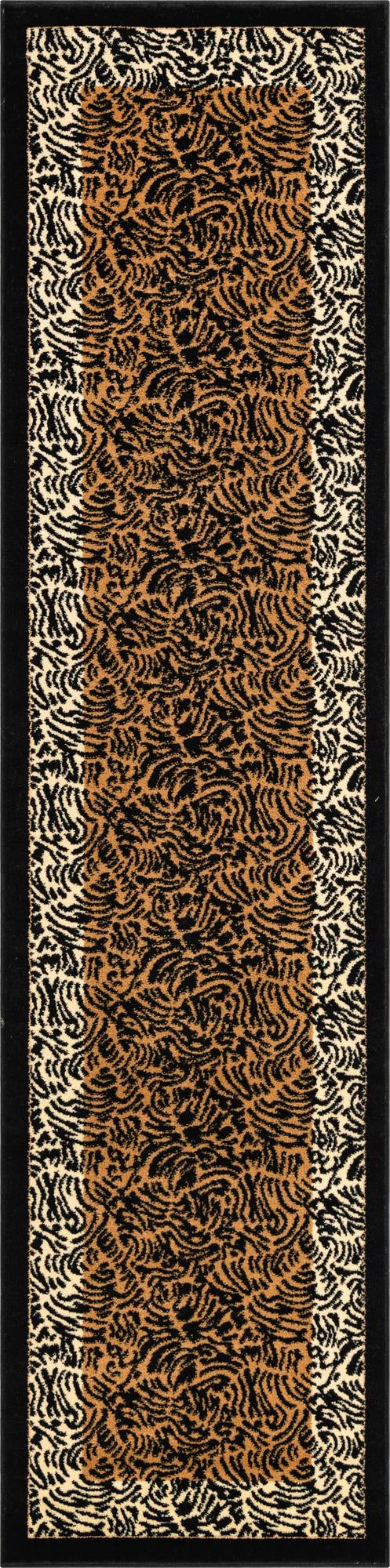 Savannah Sojourn Collection Area Rug - Kruger Runner Light Brown lifestyle 9