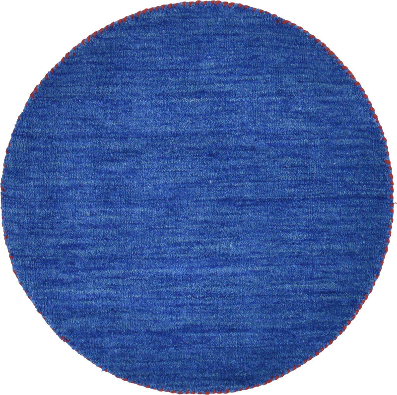 Tonal Oasis Collection Area Rug - Gobi Round Blue lifestyle 3