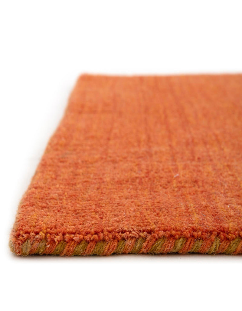 Tonal Oasis Collection Area Rug - Lenox (Orange) Runner Orange lifestyle 10