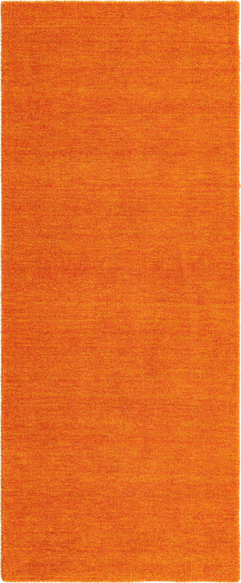 Tonal Oasis Collection Area Rug - Lenox (Orange) Runner Orange lifestyle 3