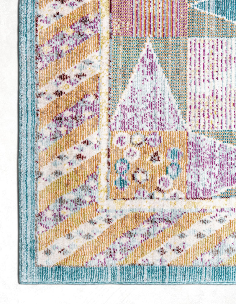 Lagoon Luxe Collection Area Rug - Mooring Square Multi lifestyle 34