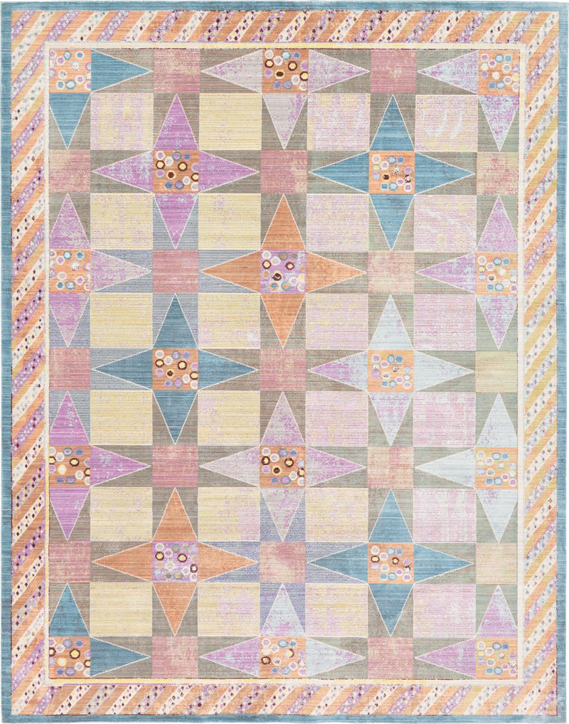 Lagoon Luxe Collection Area Rug - Mooring Rectangle Multi Main
