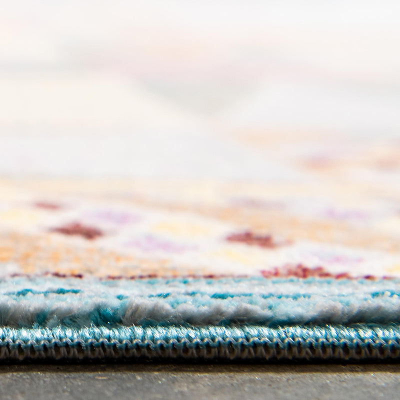 Lagoon Luxe Collection Area Rug - Mooring Rectangle Multi lifestyle 5
