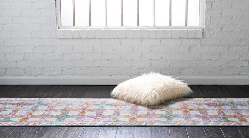 Lagoon Luxe Collection Area Rug - Mooring Runner Multi lifestyle 22