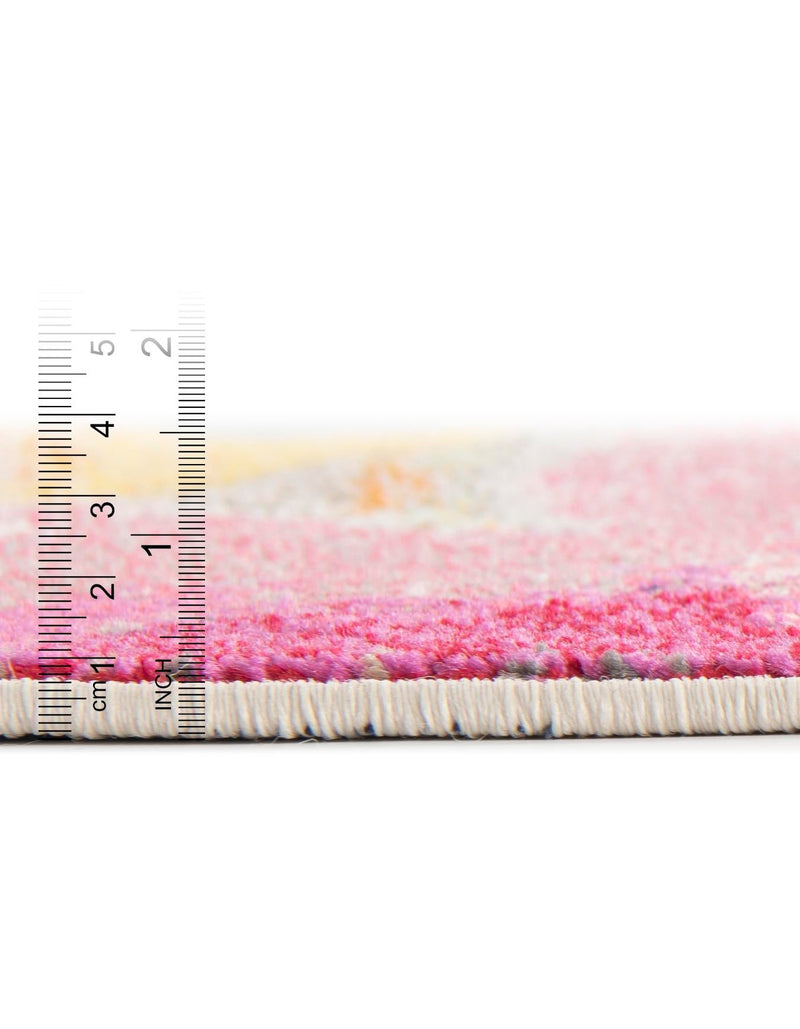Marrakesh Elegance Collection Area Rug - Skhirat Rectangular Pink lifestyle 73