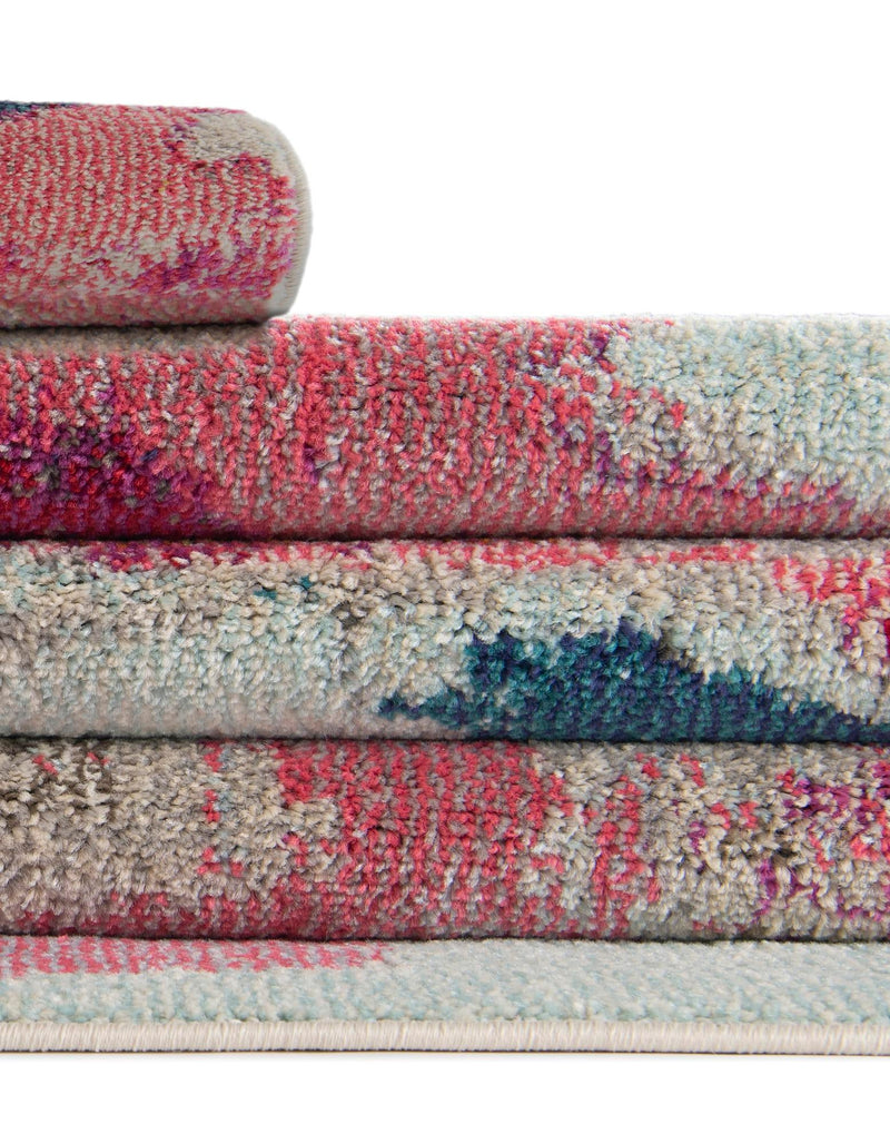 Marrakesh Elegance Collection Area Rug - Skhirat Rectangular Pink lifestyle 100