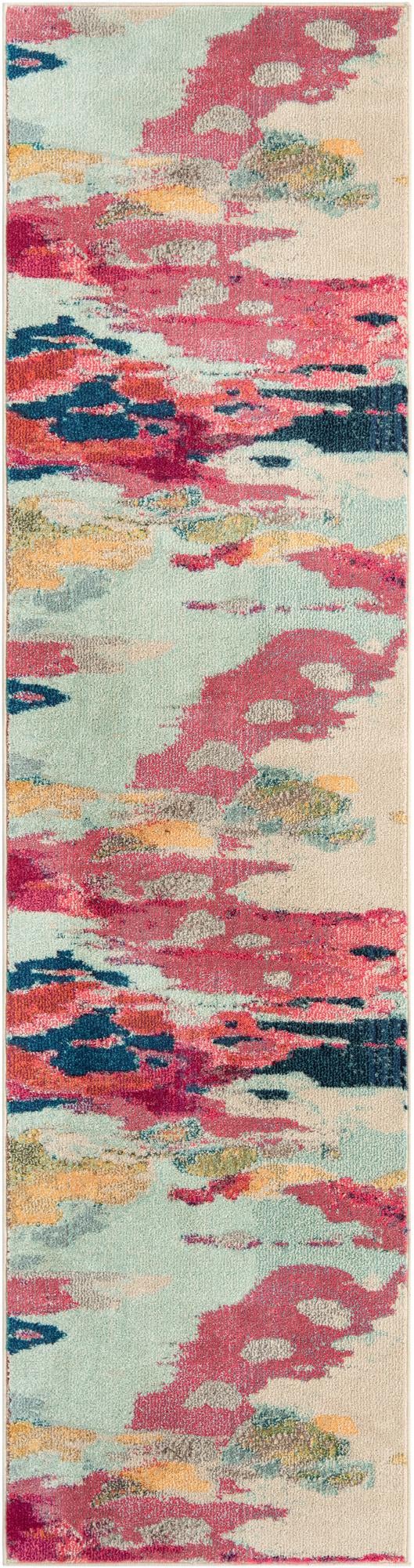 Marrakesh Elegance Collection Area Rug - Skhirat Runner Pink lifestyle 27