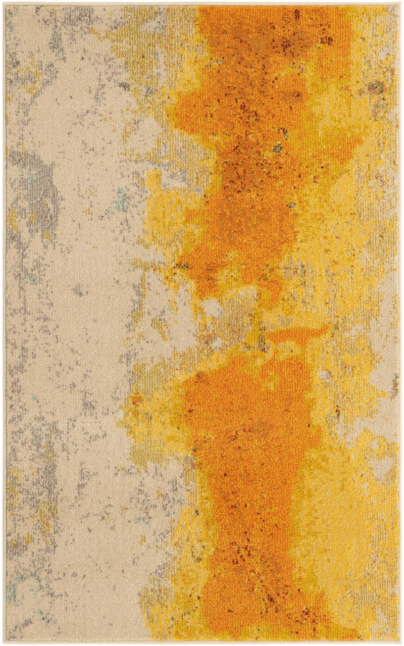 Marrakesh Elegance Collection Area Rug - Tarfaya Rectangle Yellow Main