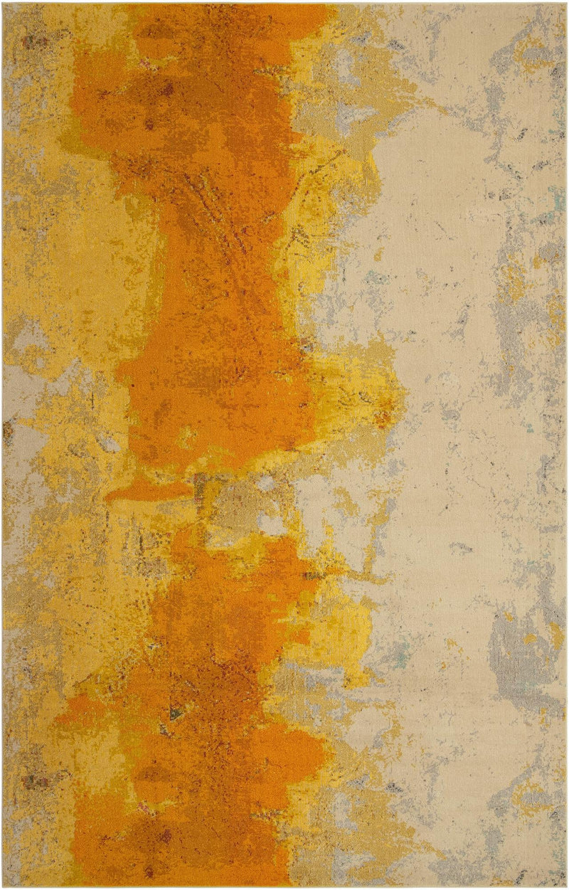 Marrakesh Elegance Collection Area Rug - Tarfaya Rectangular Yellow lifestyle 22