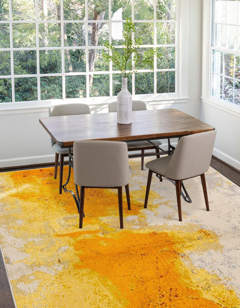 Marrakesh Elegance Collection Area Rug - Tarfaya Rectangular Yellow lifestyle 37
