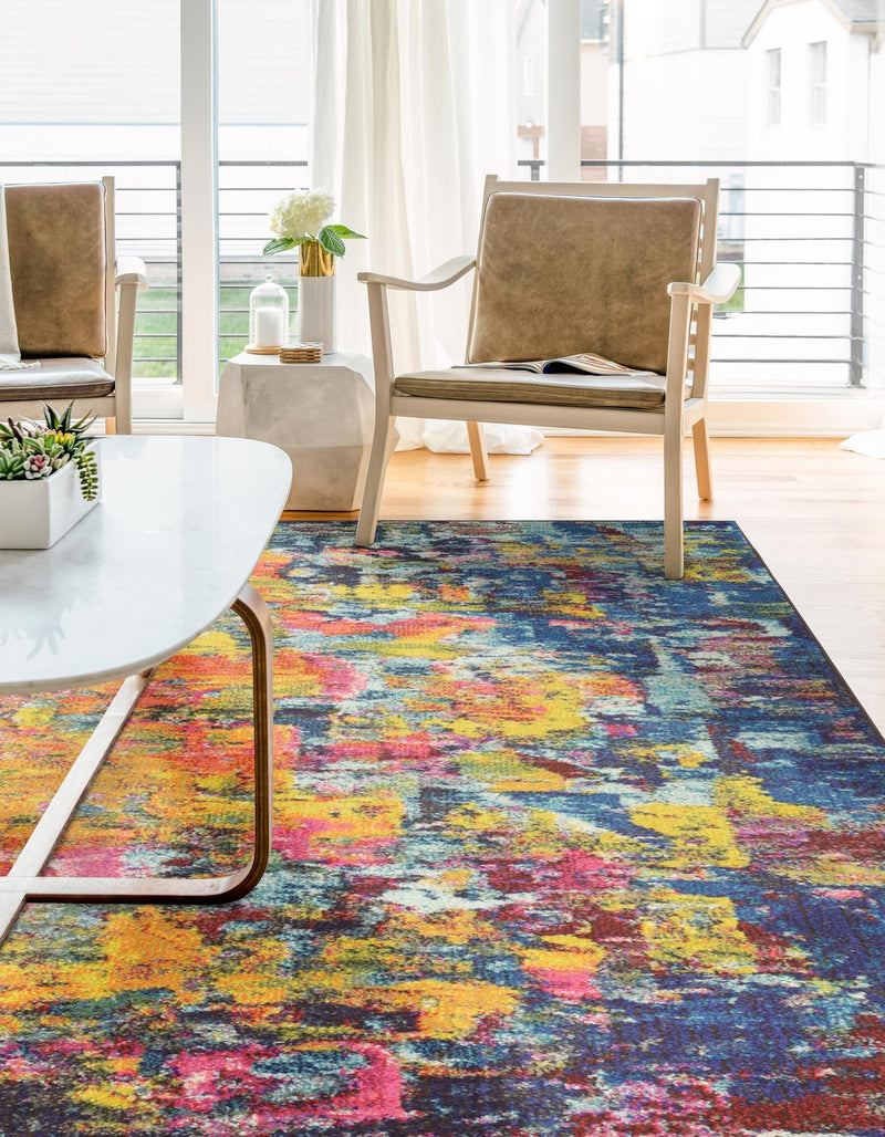Marrakesh Elegance Collection Area Rug - Larache Rectangular Multi lifestyle 37