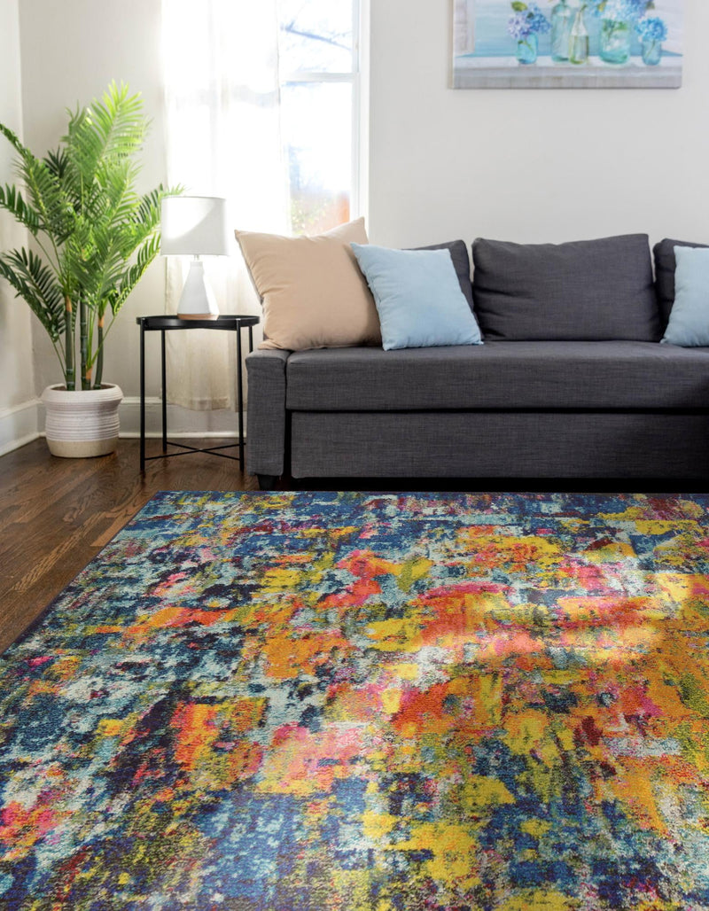 Marrakesh Elegance Collection Area Rug - Larache Rectangular Multi lifestyle 40
