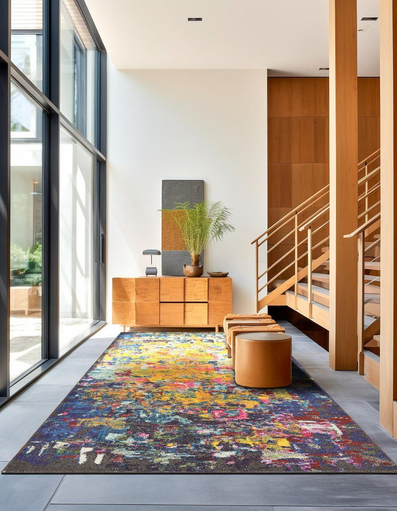Marrakesh Elegance Collection Area Rug - Larache Rectangular Multi lifestyle 43