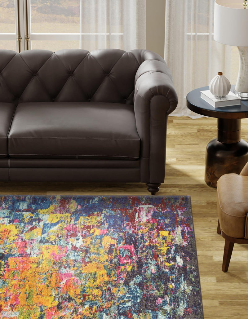 Marrakesh Elegance Collection Area Rug - Larache Rectangular Multi lifestyle 46