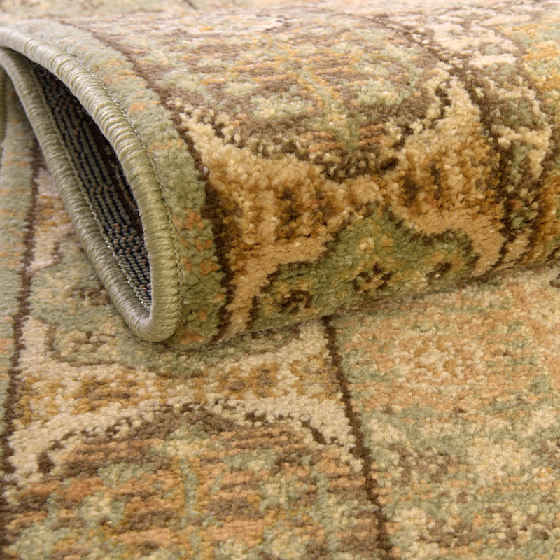 Ottoman Elegance Collection Area Rug - Ephesus Rectangle Light Green lifestyle 17