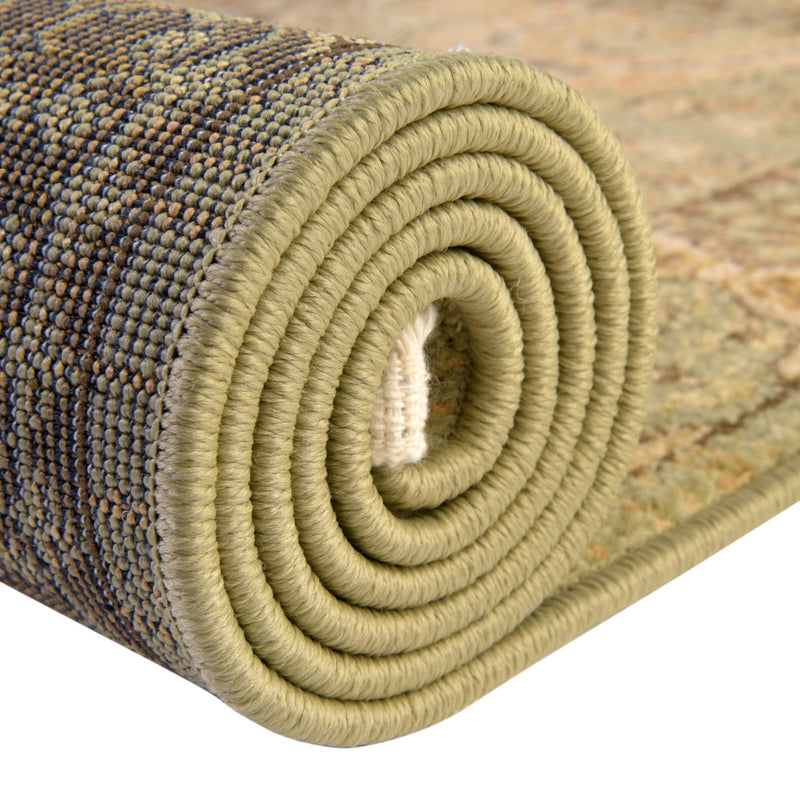 Ottoman Elegance Collection Area Rug - Ephesus Rectangle Light Green lifestyle 34