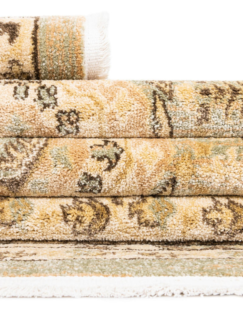 Ottoman Elegance Collection Area Rug - Ephesus Rectangle Light Green lifestyle 44