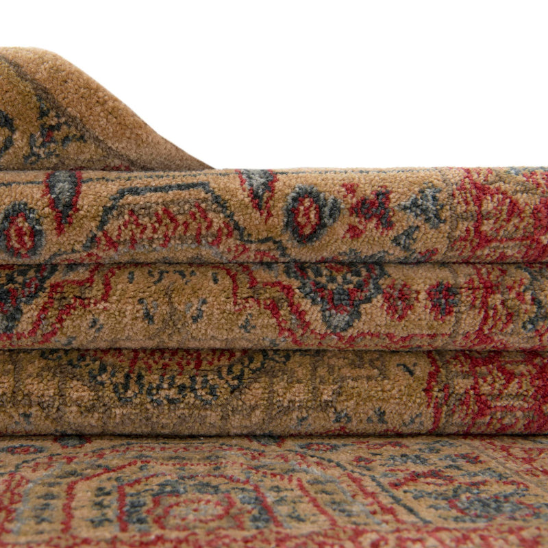 Ottoman Elegance Collection Area Rug - Ephesus Round Beige lifestyle 96