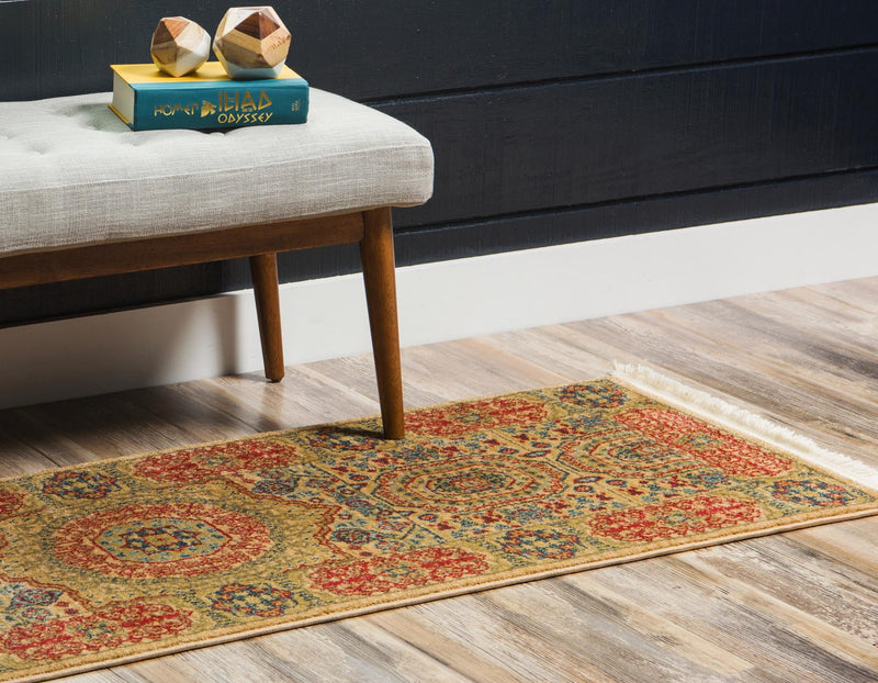 Ottoman Elegance Collection Area Rug - Ephesus Runner Beige lifestyle 53
