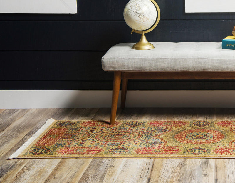Ottoman Elegance Collection Area Rug - Ephesus Runner Beige lifestyle 57
