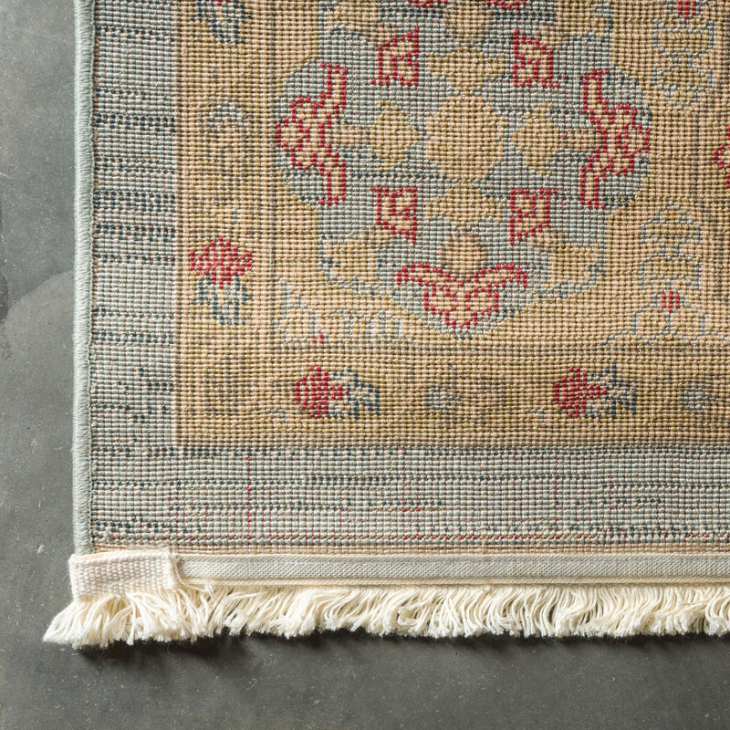 Ottoman Elegance Collection Area Rug - Ephesus Rectangle Light Blue lifestyle 36