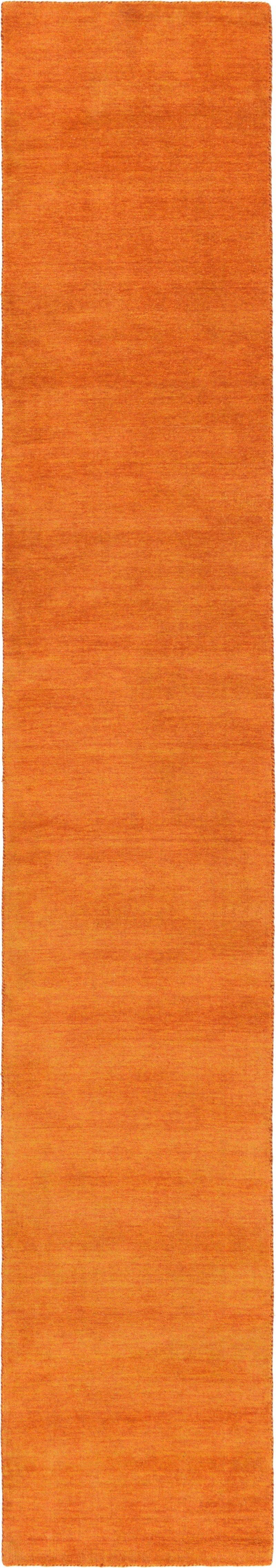 Tonal Oasis Collection Area Rug - Lenox (Orange) Runner Orange lifestyle 6