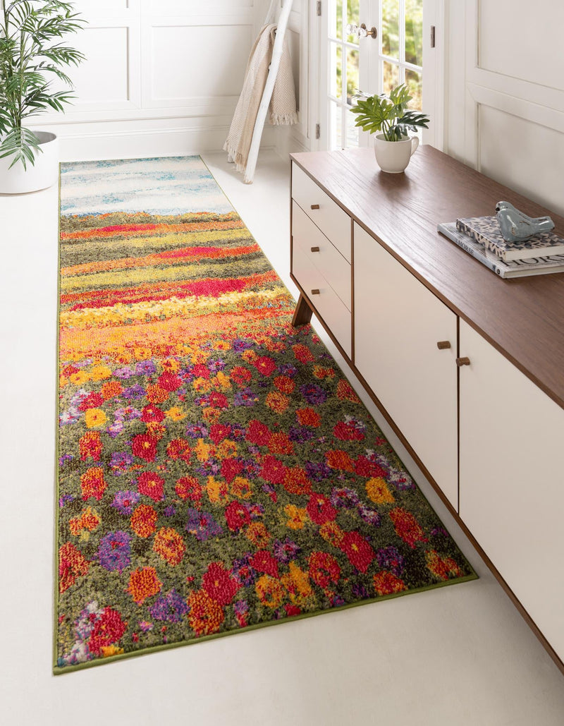 Marrakesh Elegance Collection Area Rug - Taliouine Runner Multi lifestyle 27