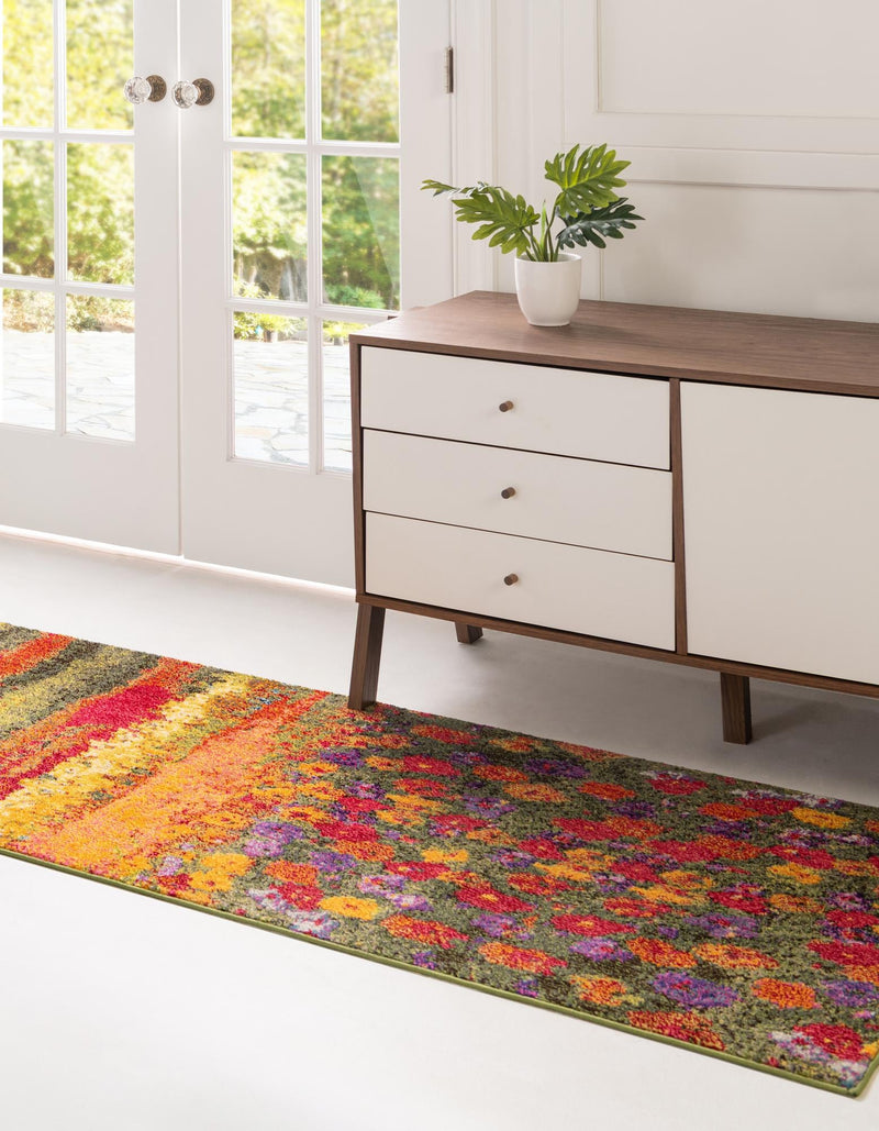 Marrakesh Elegance Collection Area Rug - Taliouine Runner Multi lifestyle 32