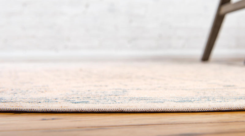 Heritage Retreat Collection Area Rug - Villa Round Beige lifestyle 18