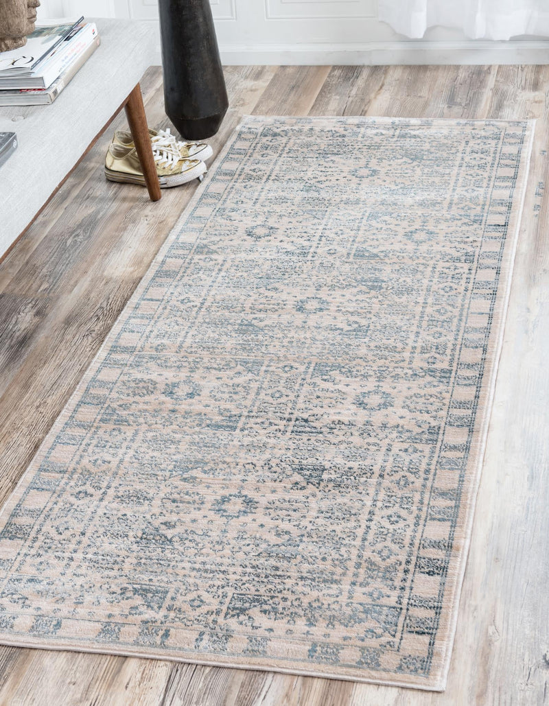 Heritage Retreat Collection Area Rug - Villa Runner Beige lifestyle 15