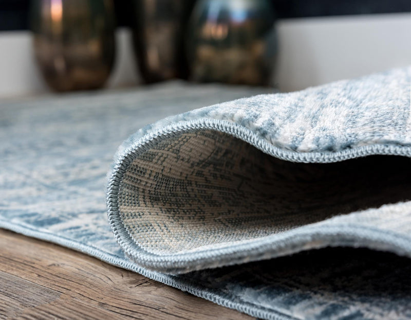 Heritage Retreat Collection Area Rug - Villa Runner Blue lifestyle 30