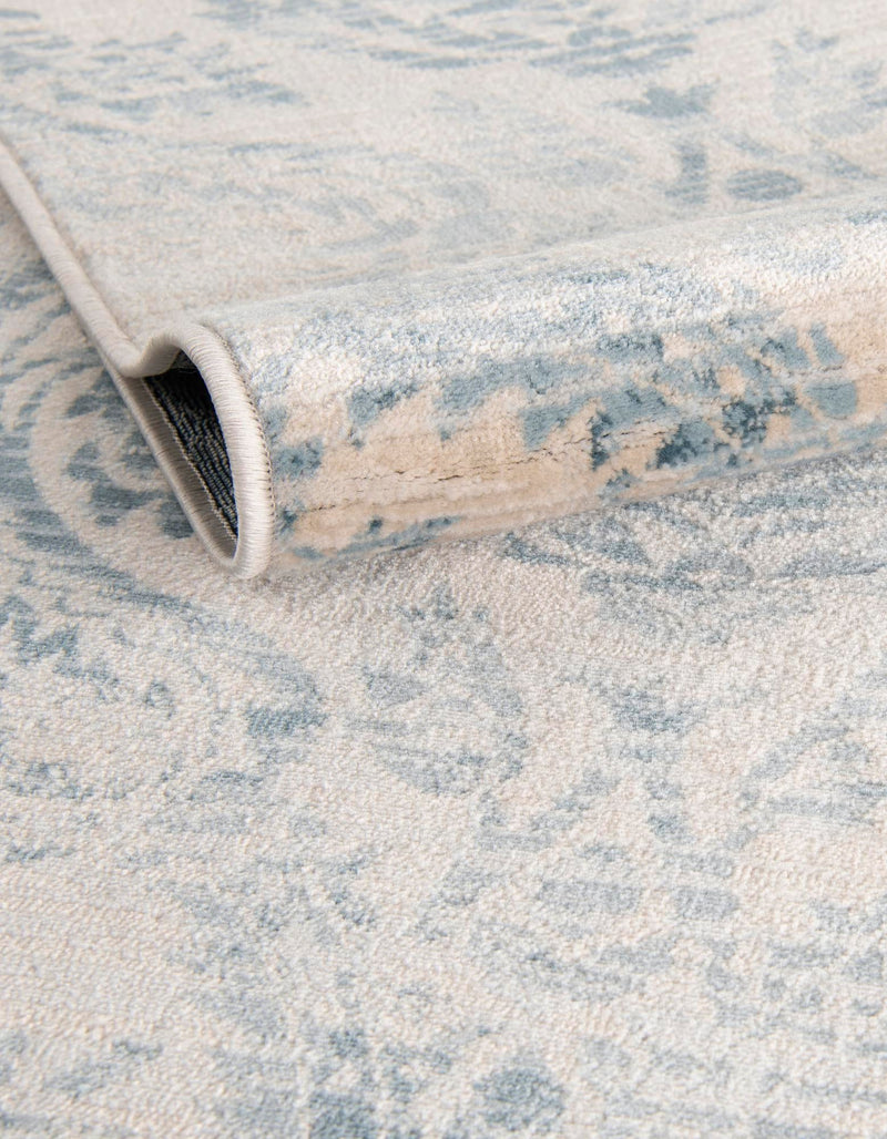 Heritage Retreat Collection Area Rug - Homestead Rectangle Blue lifestyle 18