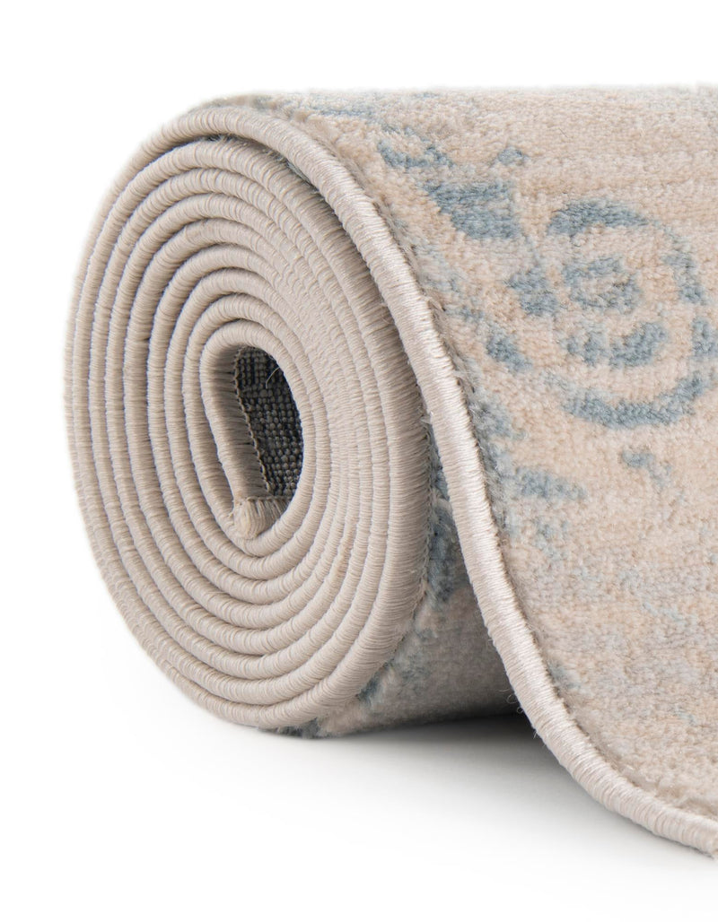 Heritage Retreat Collection Area Rug - Homestead Rectangle Blue lifestyle 24